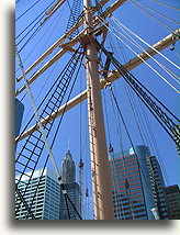 Widok dolnego Manhattanu::Nowy Jork, USA::