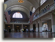 Hala odpraw::Ellis Island, Nowy Jork, Stany Zjednoczone::