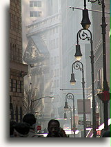 Przymglona giełda::Nowy Jork, USA::