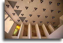 Sufit na parterze #1::Price Tower, Bartlesville, Oklahoma, USA::