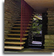 Schody::Fallingwater, Pensylwania. USA::