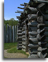 Magazyn w forcie Necessity::Fort Necessity, Pensylwania, Stany Zjednoczone::