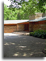 Wejście do Kentuck Knob::Pensylwania. USA::