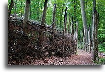 Wejście do wioski::Meadowcroft, Pensylwania, USA::