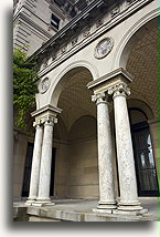 Łuk z podwójnymi filarami ::Newport, Rhode Island, Stany Zjednoczone::