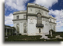 Różany ogród w Rosecliff #1::Newport, Rhode Island, Stany Zjednoczone::