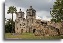 Kościół misyjny #1::Mission Concepción, Texas, USA::