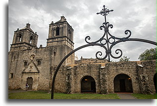 Kościół misyjny #2::Mission Concepción, Texas, USA::