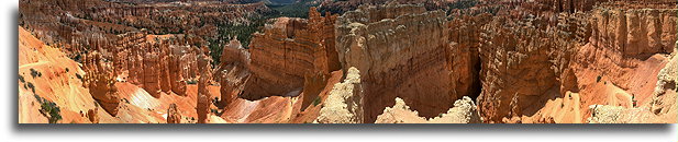 Bryce z punktu widokowego Sunset::Kanion Bryce, Utah, USA::