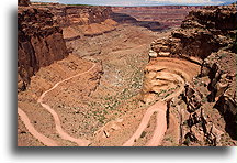 Szlak Shafer'a #1::Wyspa na Niebie, Canyonlands, Utah, USA::