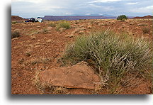 Samotny namiot::Wyspa na Niebie, Canyonlands, Utah, USA::