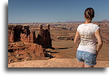Nieskończone kaniony::Wyspa na Niebie, Canyonlands, Utah, USA::