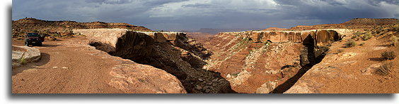 Kanion Buck::Wyspa na Niebie, Canyonlands, Utah, USA::