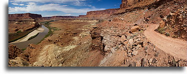 Potato Bottom::Wyspa na Niebie, Canyonlands, Utah, USA::