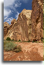 Wielka sucha rzeka #2::Capitol Reef, Utah, USA::