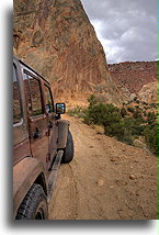Szlak Burr::Capitol Reef, Utah, USA::