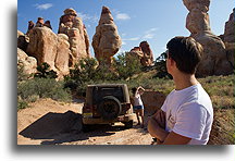 Igły w Canyonlands::Rejon Igieł w Canyonlands, Utah, USA::