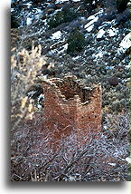Wieża o podstawie kwadratu::Hovenweep, Utah, Stany Zjednoczone::