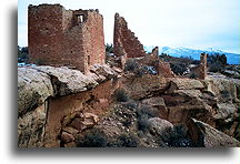 Zamek Hovenweep #1::Hovenweep, Utah, Stany Zjednoczone::