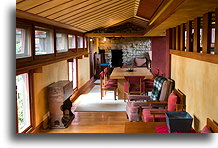 Długi pokój::Taliesin, Wisconsin, USA::