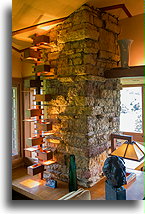Lampy biurkowe Wrighta::Taliesin, Wisconsin, USA::