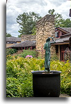Ogródek::Taliesin, Wisconsin, USA::