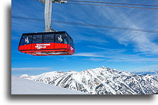 Kolej linowa::Jackson Hole, Wyoming, USA::