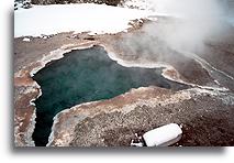 Gorące źródło::Park Yellowstone, Stany Zjednoczone::