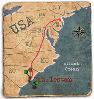 Full Solar Eclipse - Expedition Map